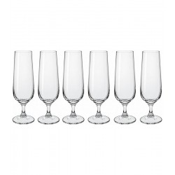 Jogo 6 Taças 380ml Para Cerveja Strix Cristal Ecológico Bohemia